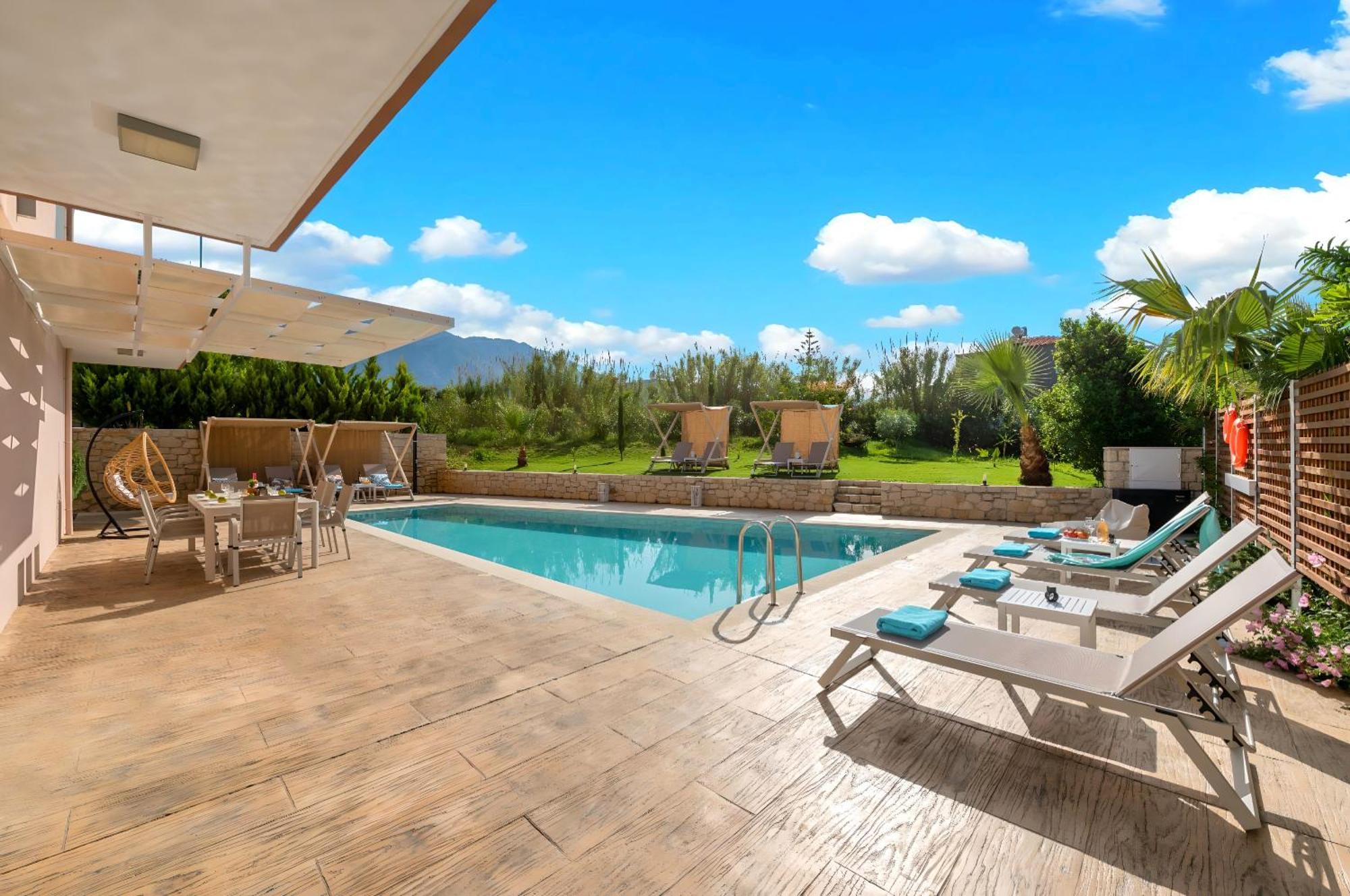 Allas Villa Heated Pool Χανιά Εξωτερικό φωτογραφία